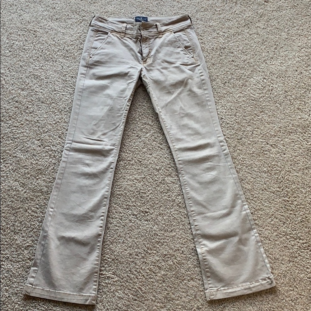 American Eagle Stretch Khaki Pants